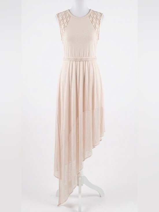 Free People Dresses & Skirts - Free People Afternoon Delight Boho Lace Beachy Crochet Festival Dress Cream